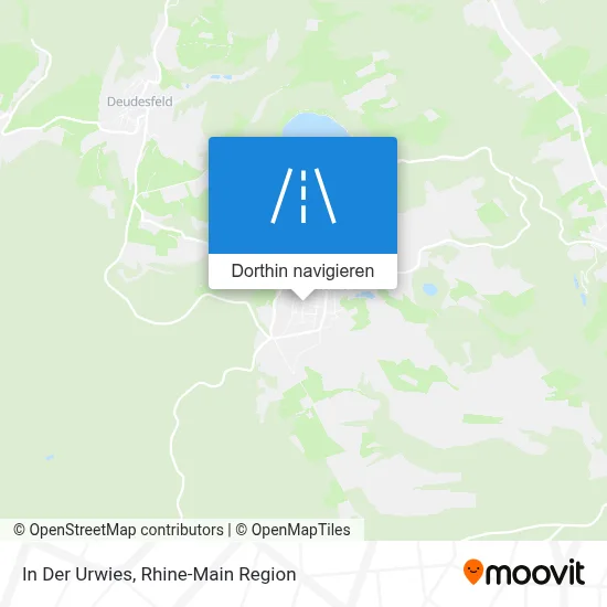 In Der Urwies Karte