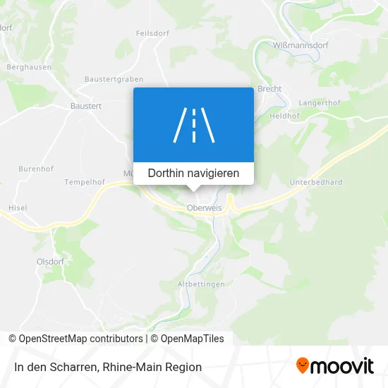 In den Scharren Karte