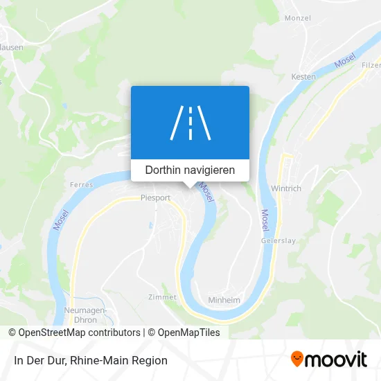 In Der Dur Karte