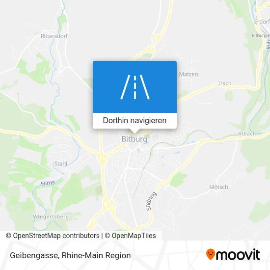 Geibengasse Karte