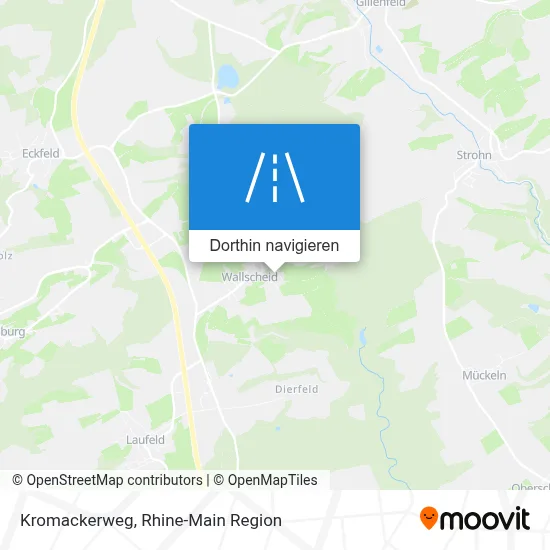 Kromackerweg Karte