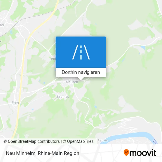 Neu Minheim Karte