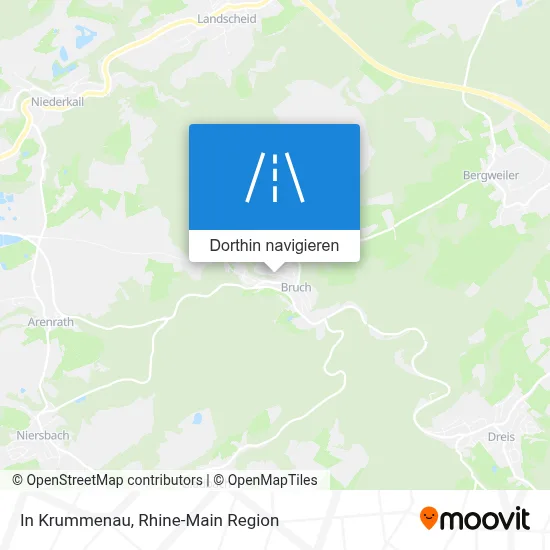 In Krummenau Karte