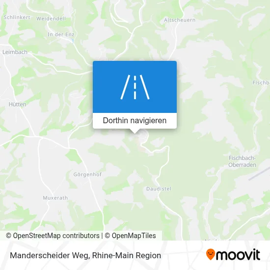 Manderscheider Weg Karte