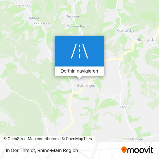 In Der Threidt Karte