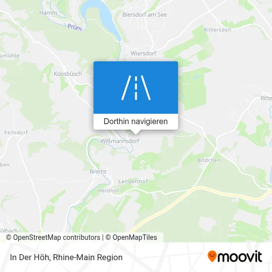In Der Höh Karte