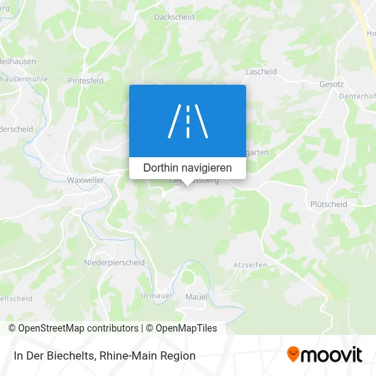 In Der Biechelts Karte
