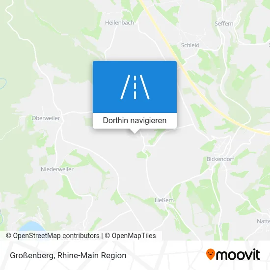 Großenberg Karte