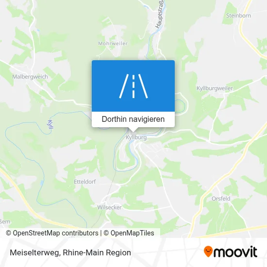 Meiselterweg Karte