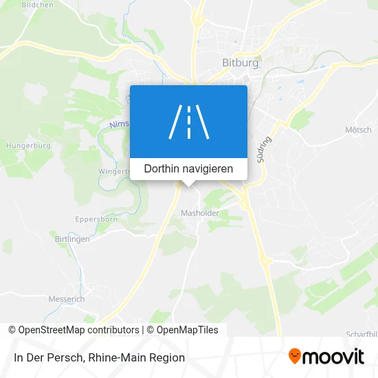 In Der Persch Karte