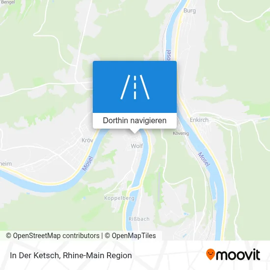 In Der Ketsch Karte