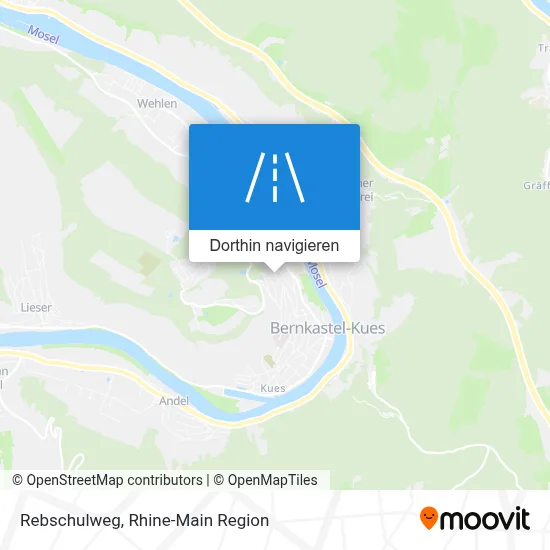 Rebschulweg Karte