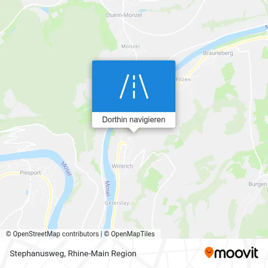 Stephanusweg Karte