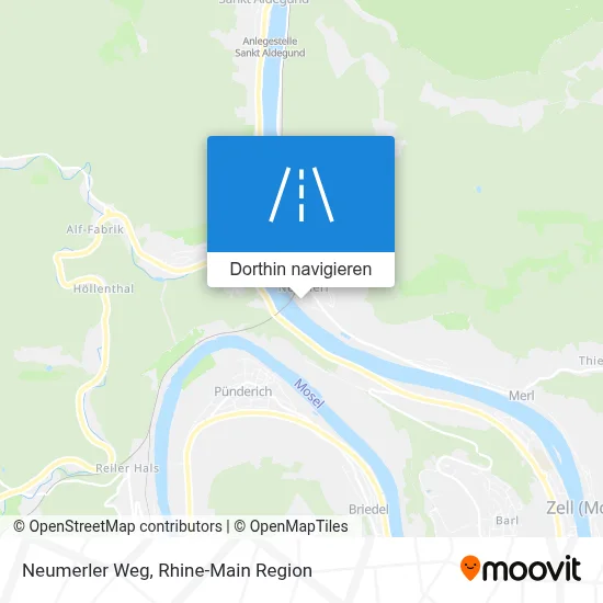 Neumerler Weg Karte