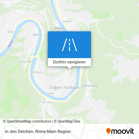 In den Deichen Karte