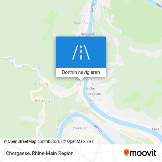 Chorgasse Karte