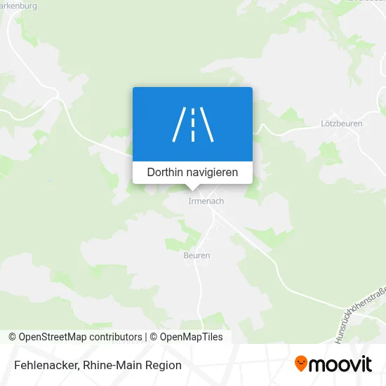 Fehlenacker Karte