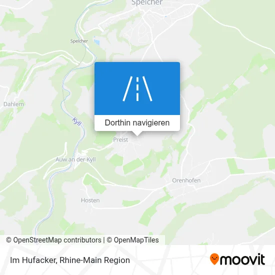 Im Hufacker Karte