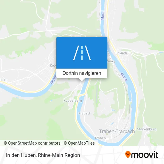 In den Hupen Karte