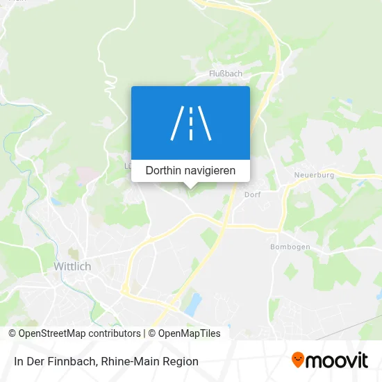 In Der Finnbach Karte