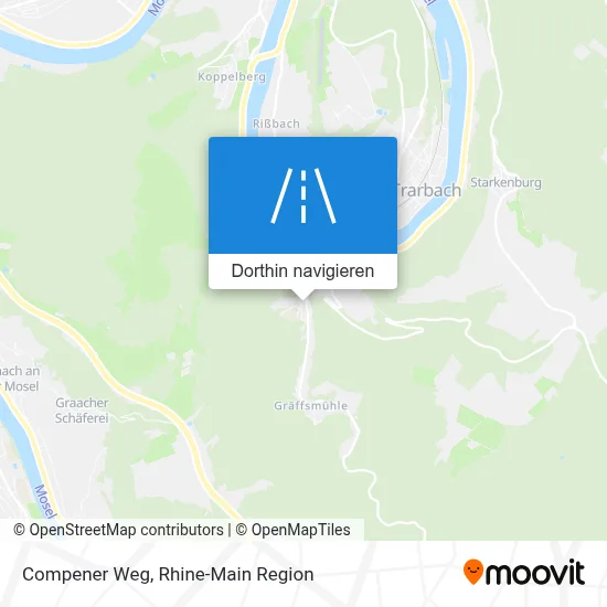 Compener Weg Karte