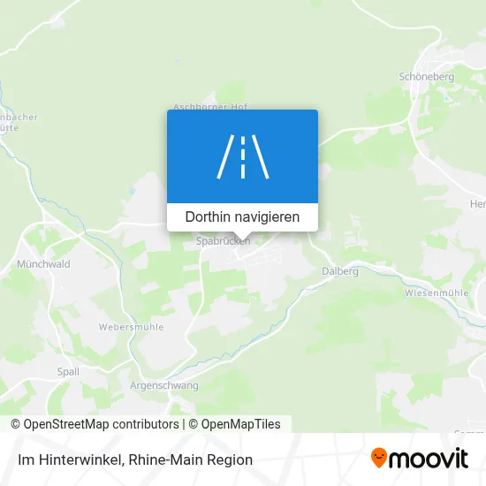 Im Hinterwinkel Karte
