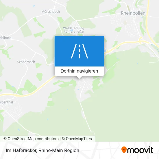 Im Haferacker Karte