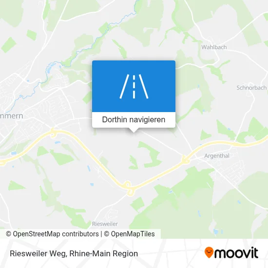 Riesweiler Weg Karte