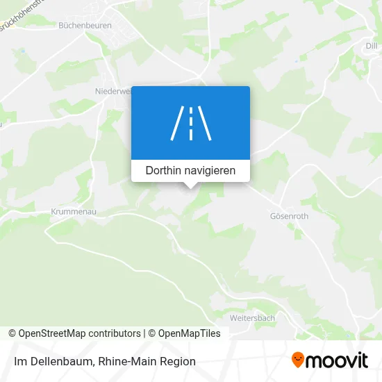Im Dellenbaum Karte