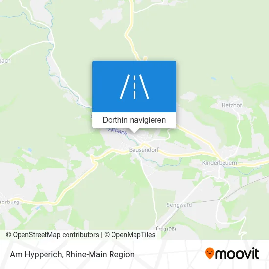 Am Hypperich Karte