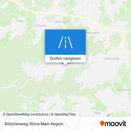 Bildchenweg Karte