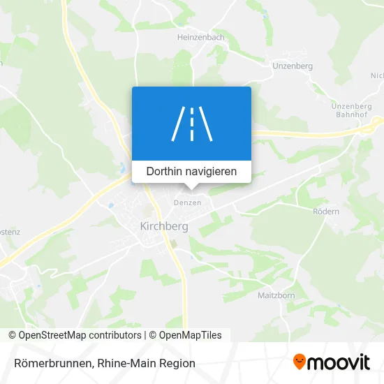 Römerbrunnen Karte