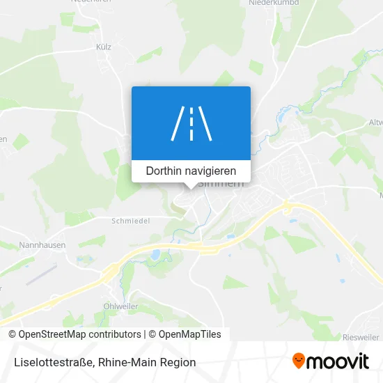 Liselottestraße Karte