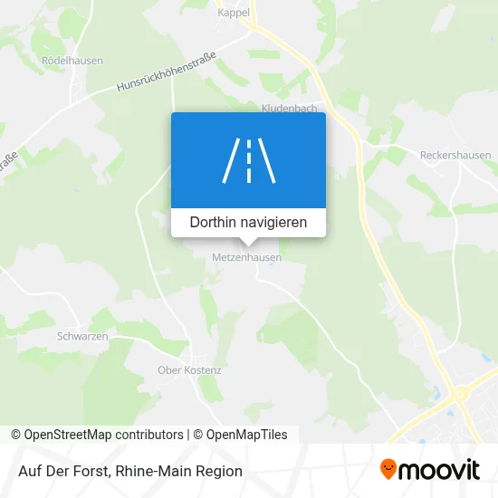 Auf Der Forst Karte