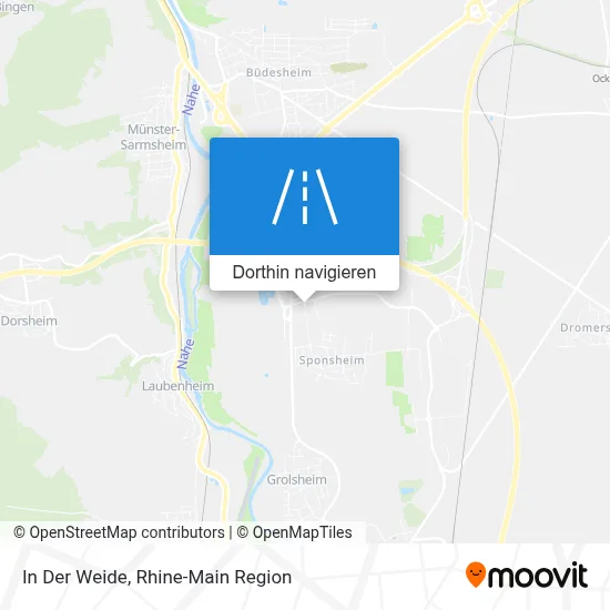 In Der Weide Karte