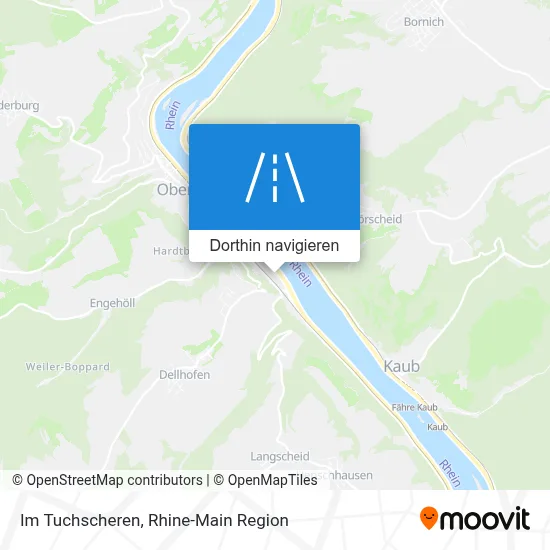 Im Tuchscheren Karte