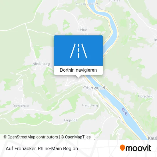 Auf Fronacker Karte