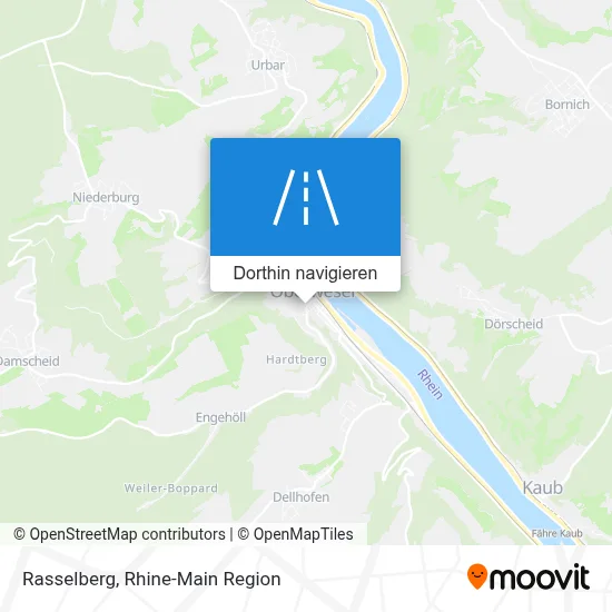 Rasselberg Karte