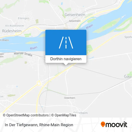 In Der Tiefgewann Karte