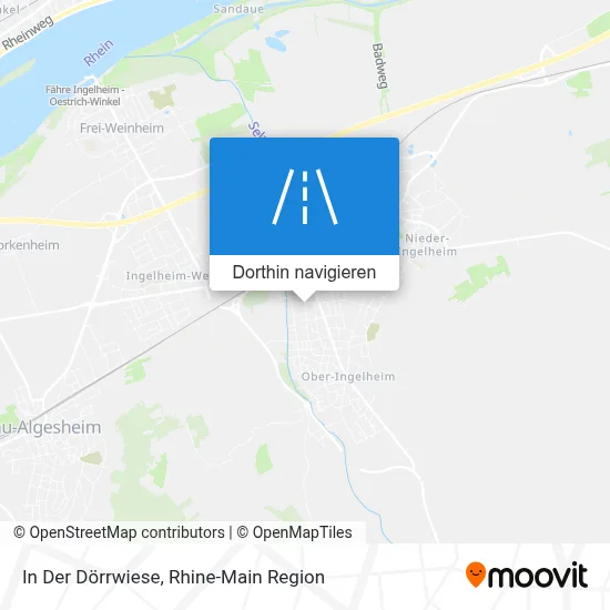 In Der Dörrwiese Karte