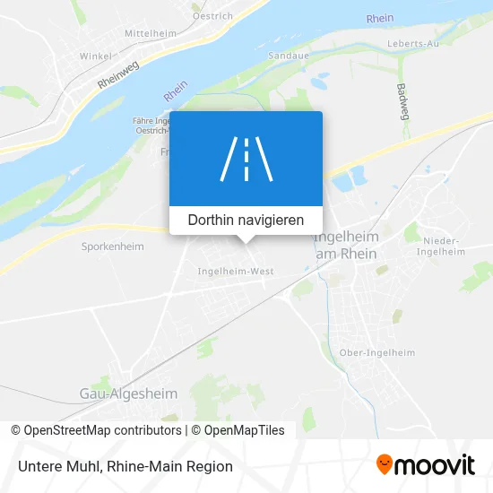 Untere Muhl Karte