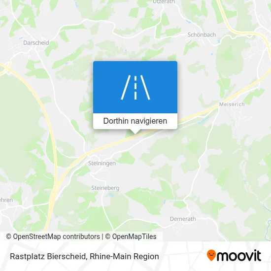 Rastplatz Bierscheid Karte