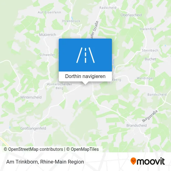 Am Trinkborn Karte