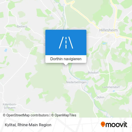 Kylltal Karte