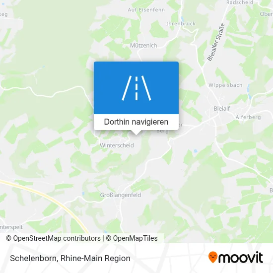 Schelenborn Karte
