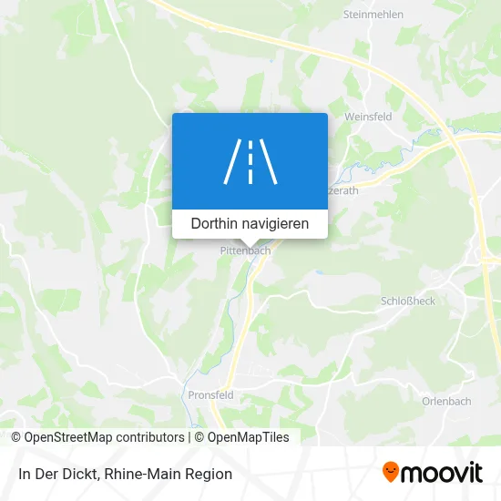 In Der Dickt Karte