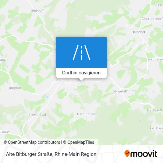 Alte Bitburger Straße Karte