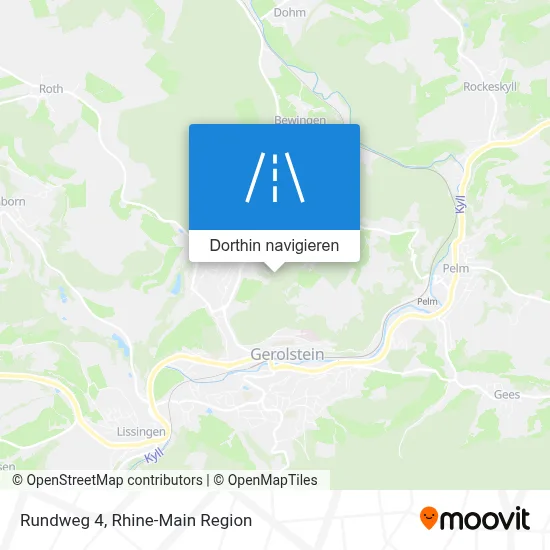 Rundweg 4 Karte