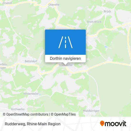 Rudderweg Karte