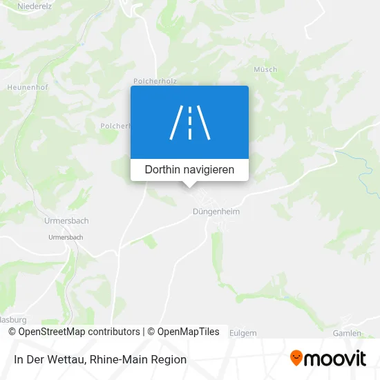 In Der Wettau Karte